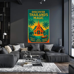 Discover ThailandS Magic Poster