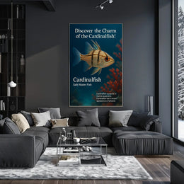Discover The Charm Of The Cardinalfish Poster