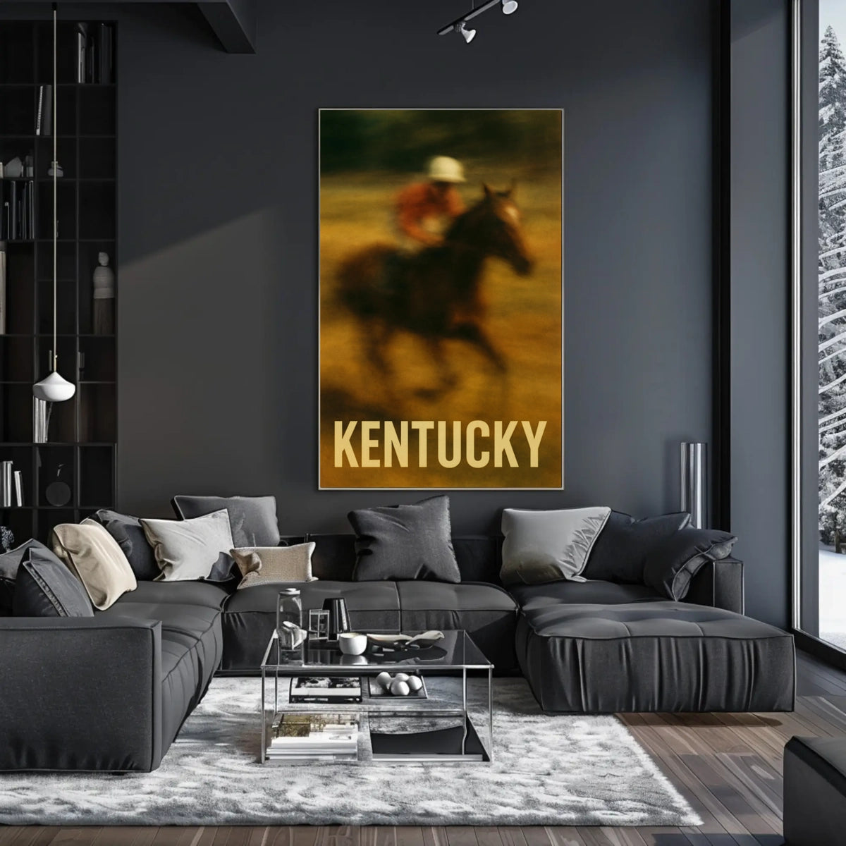 Kentucky Horse Racing Poster