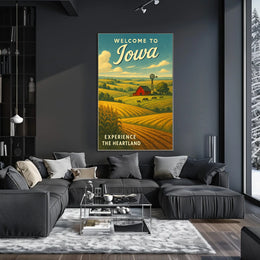 Welcome to Iowa Poster