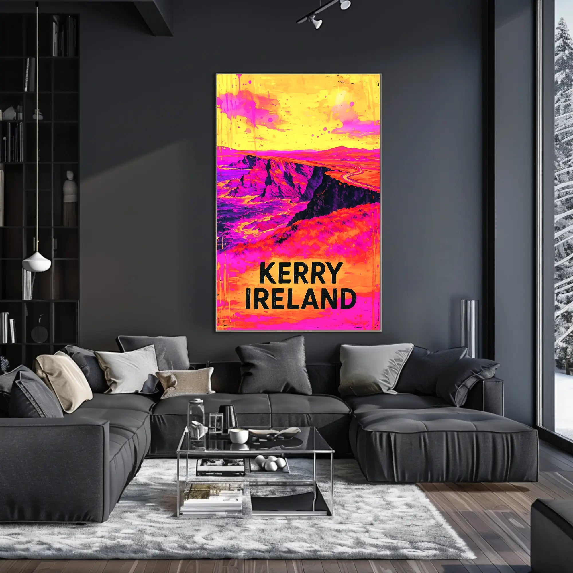 Kerry, Ireland Vibrant Landscapes Poster PosterGoat
