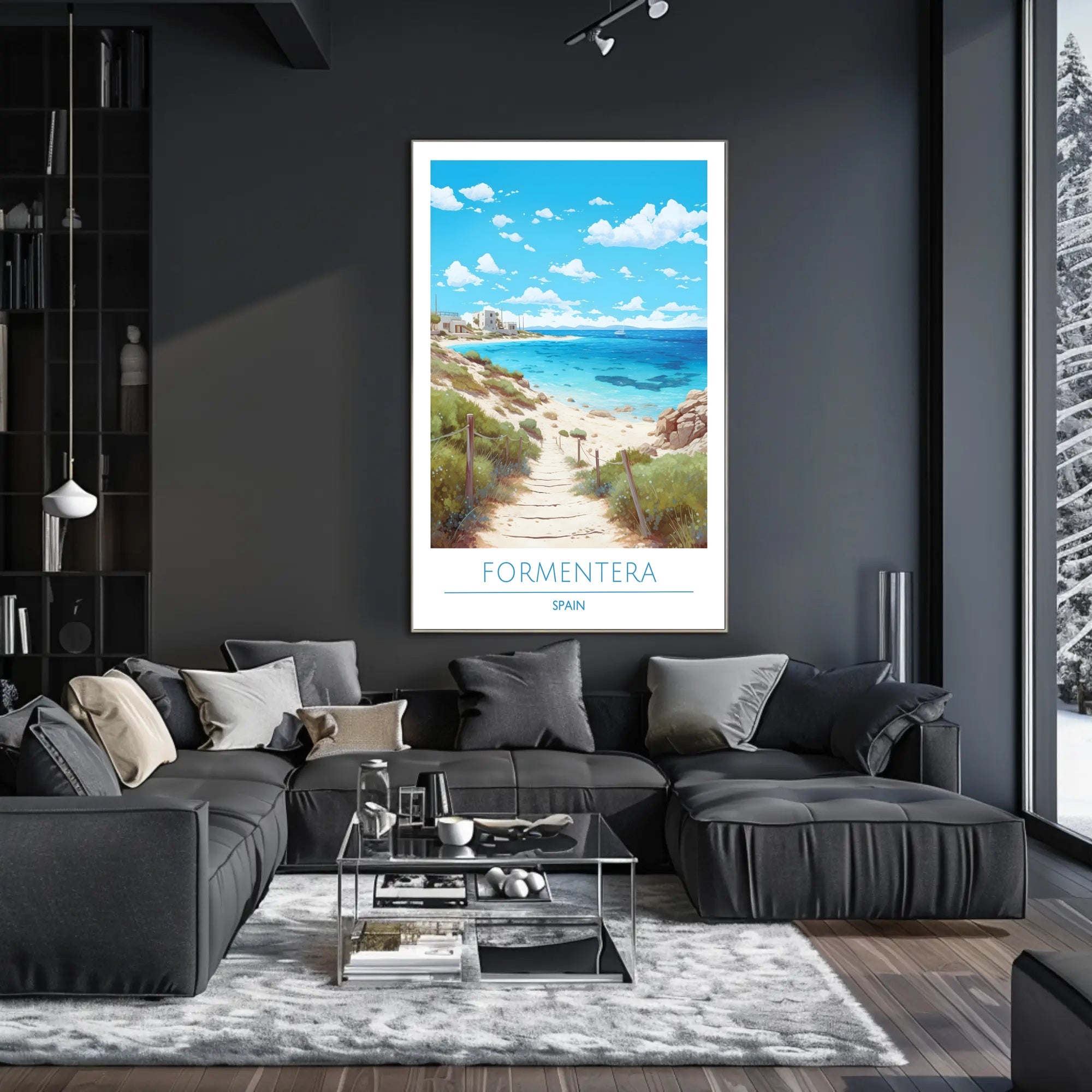 Formentera Serenity Travel Poster