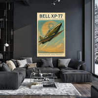 Bell XP-77 Lightweight Fighter Poster