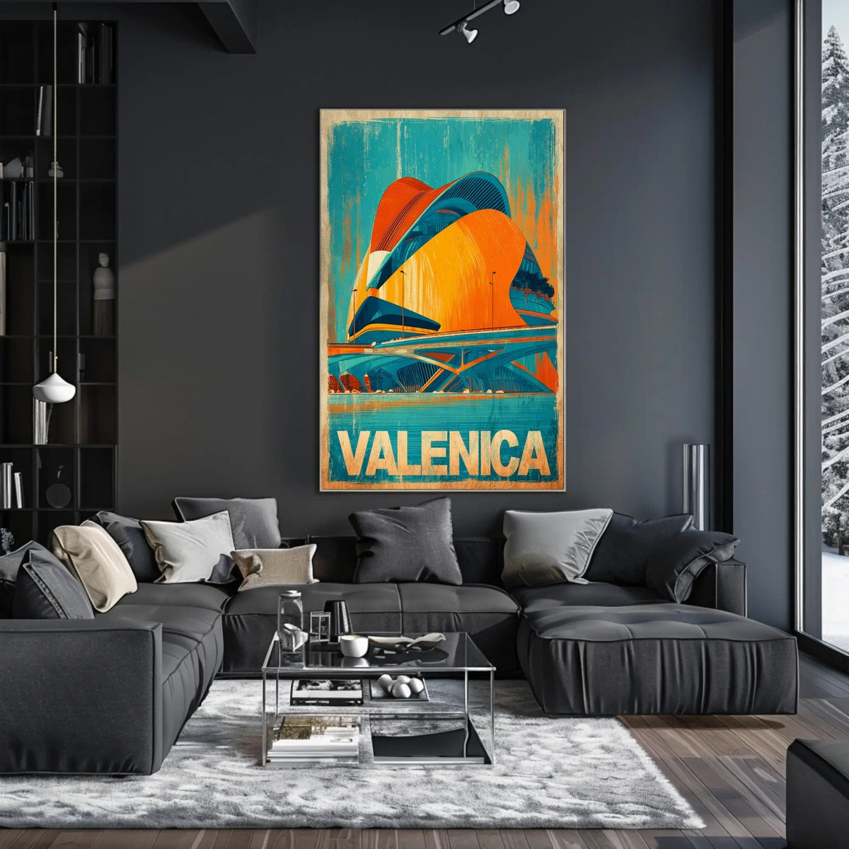 Valencia Architecture Poster