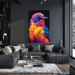 Vibrant Avian Artistry Poster