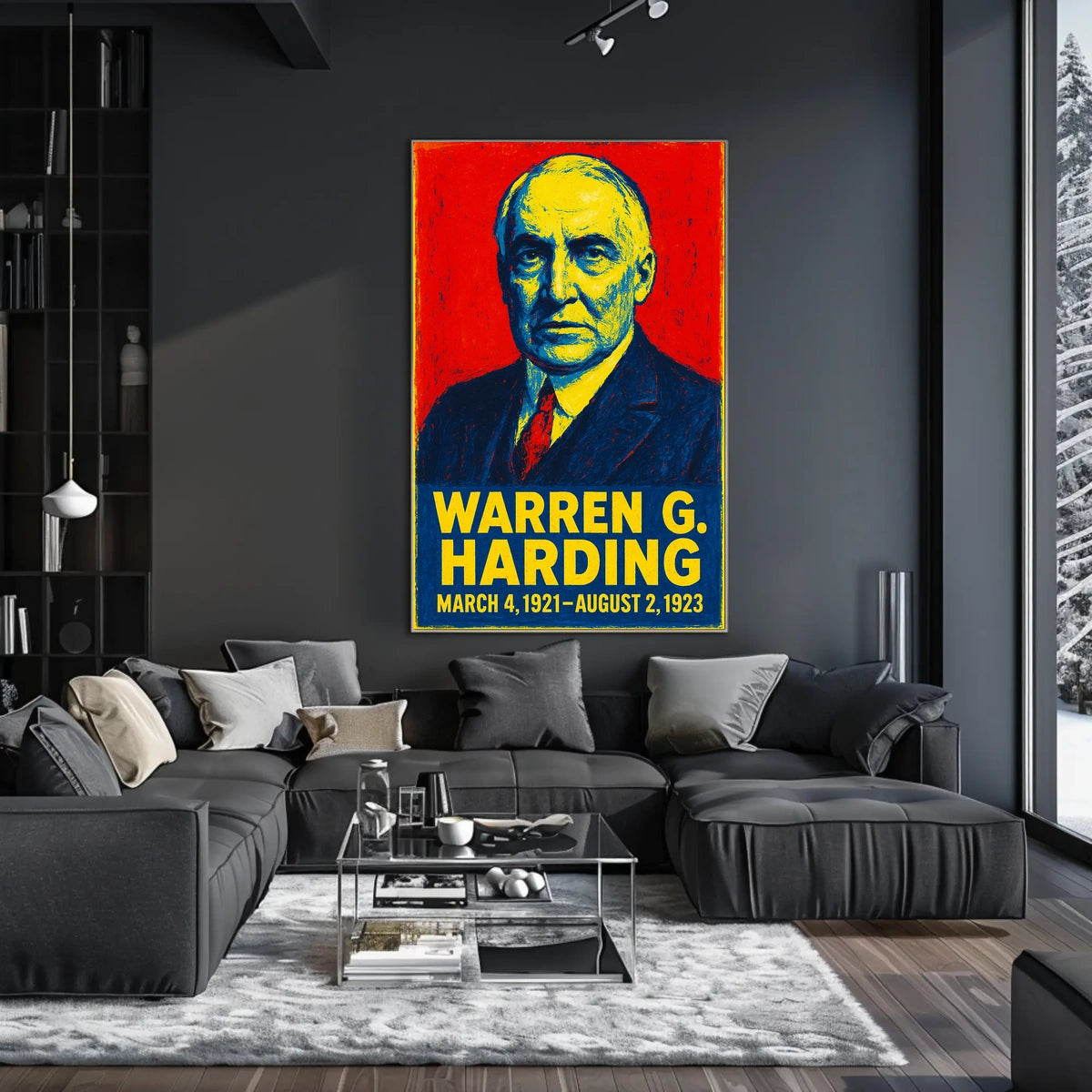 Warren G. Harding Poster