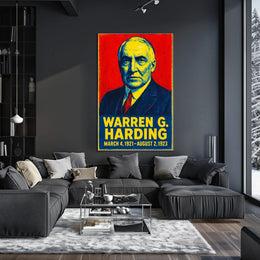 Warren G. Harding Poster