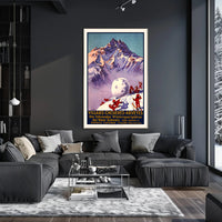 Villars-Chesières-Arveyes Winter Sports Poster PosterGoat
