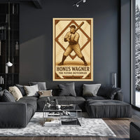Honus Wagner The Flying Dutchman Poster