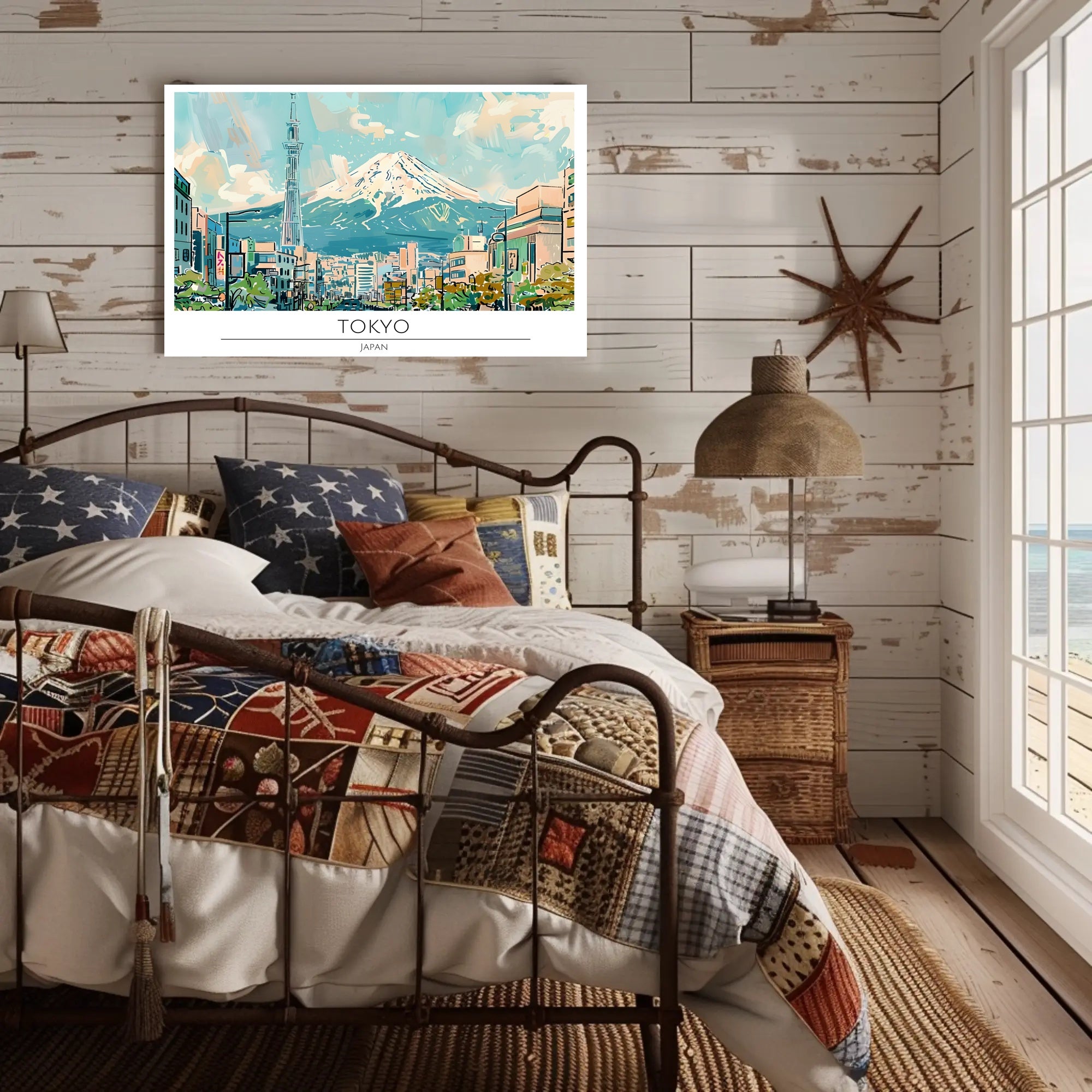 Tokyo Skyline Poster