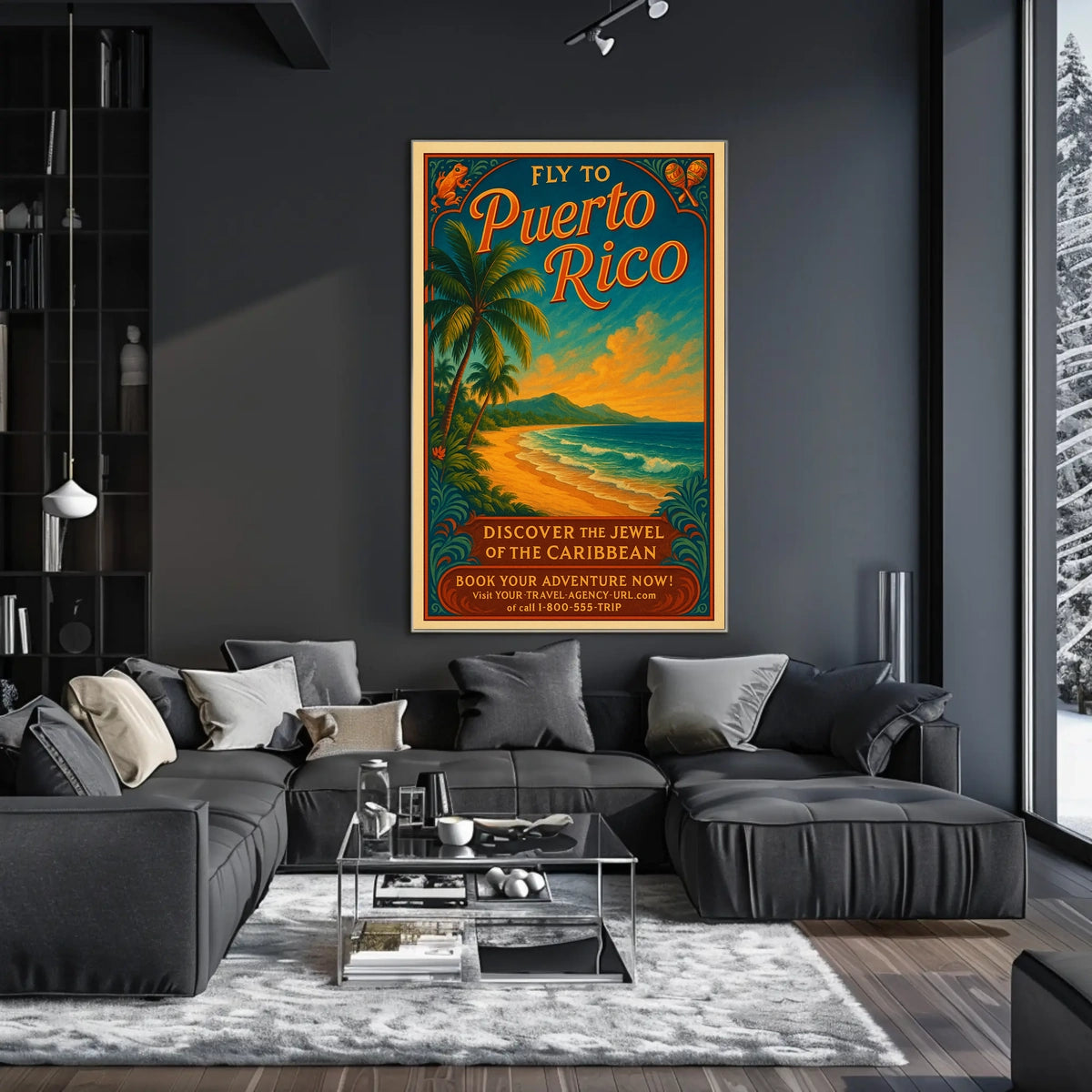 Discover The Jewel Of The Caribbean Poster