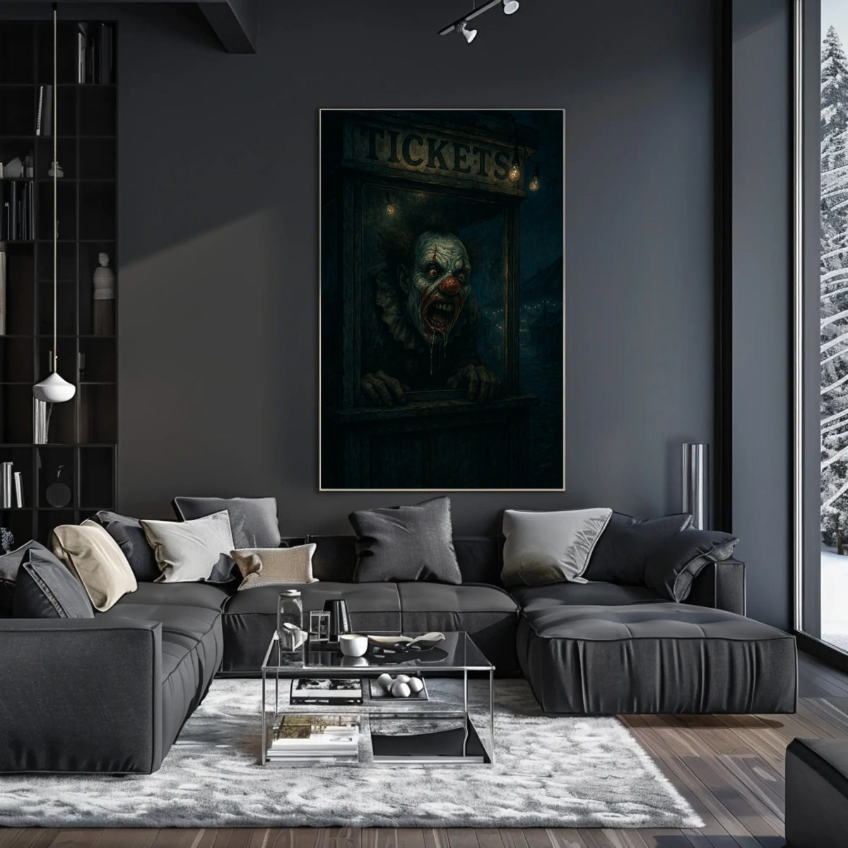 The Haunting Clown Poster