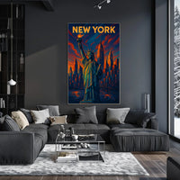 New York Skyline Poster