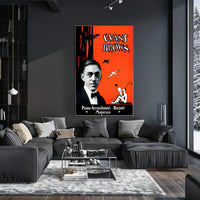 Evans Brown Vintage Art Deco Performer Poster