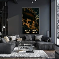 Gila Cliff Dwellings Poster