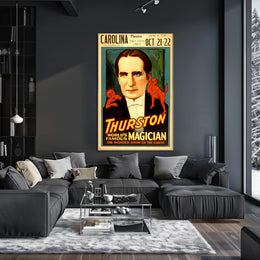 Thurston Magic Show Vintage Wonder Historical Poster