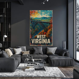 West Virginia Scenic Poster