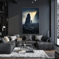 Mystical Stone Landscape Poster