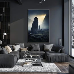 Mystical Stone Landscape Poster