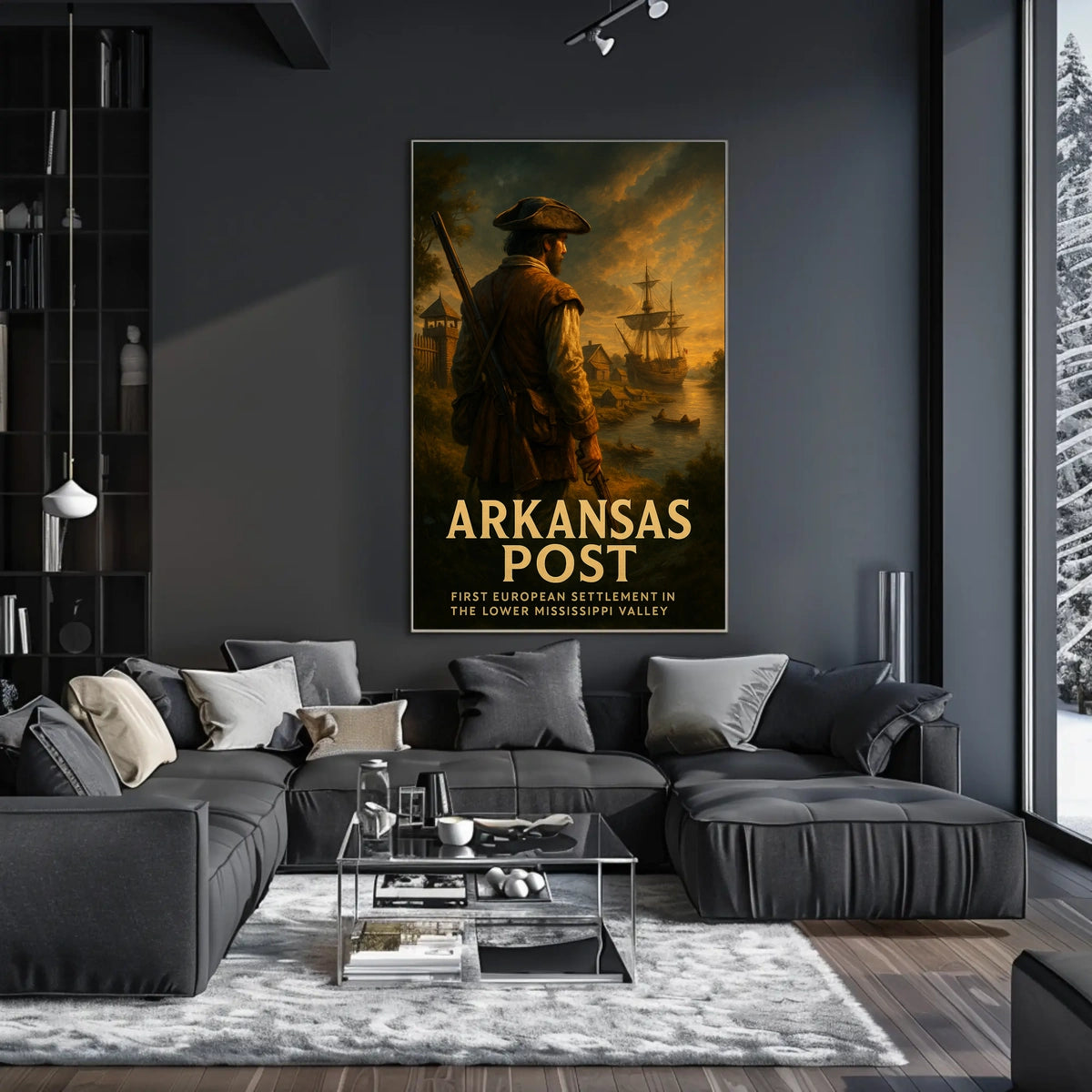 Arkansas Post First European Poster