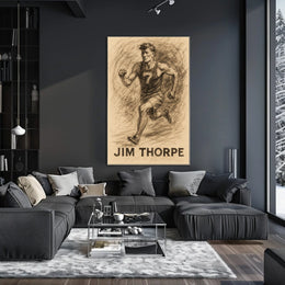 Jim Thorpe Athletic Legend Poster