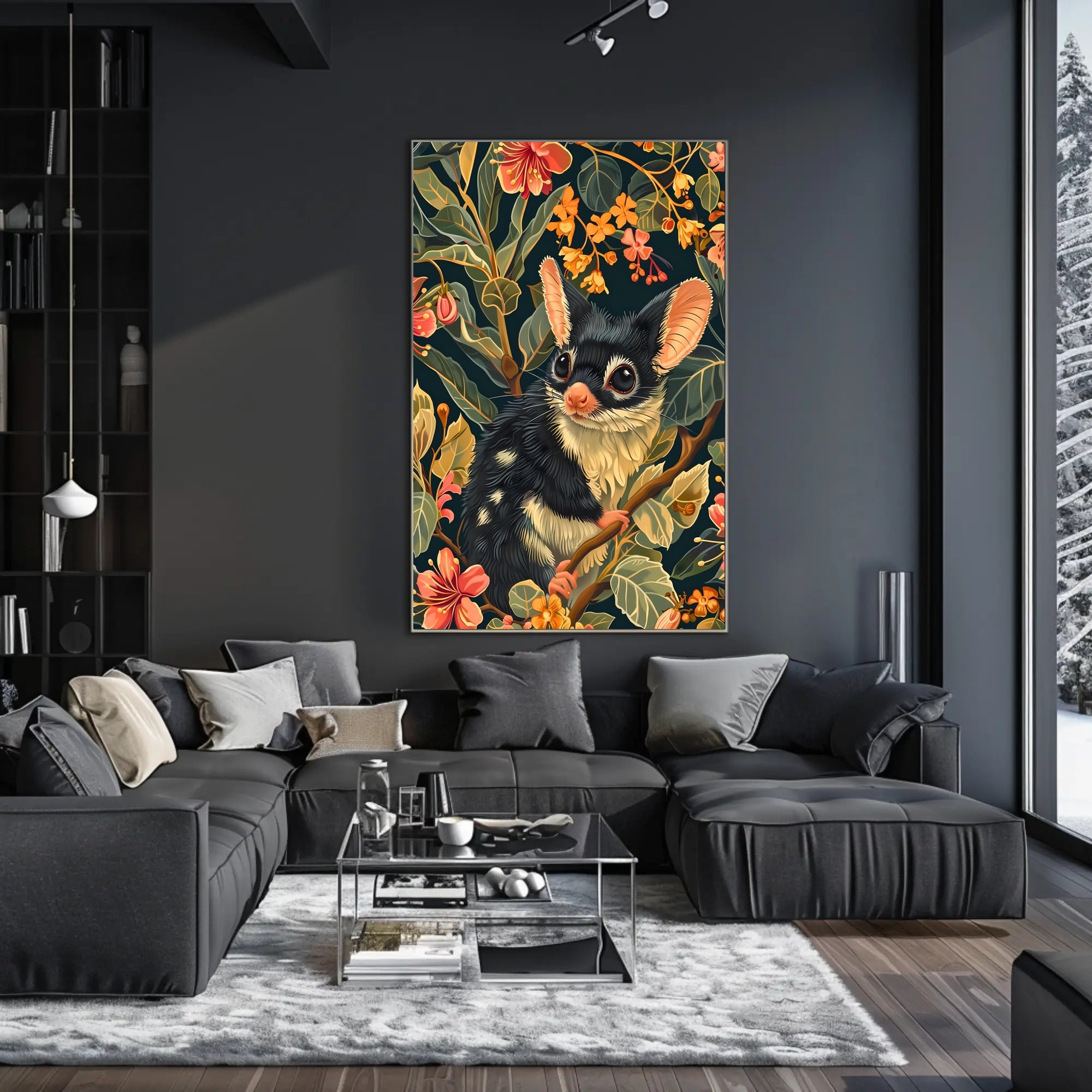Enchanted Forest Creature Wall Art Print