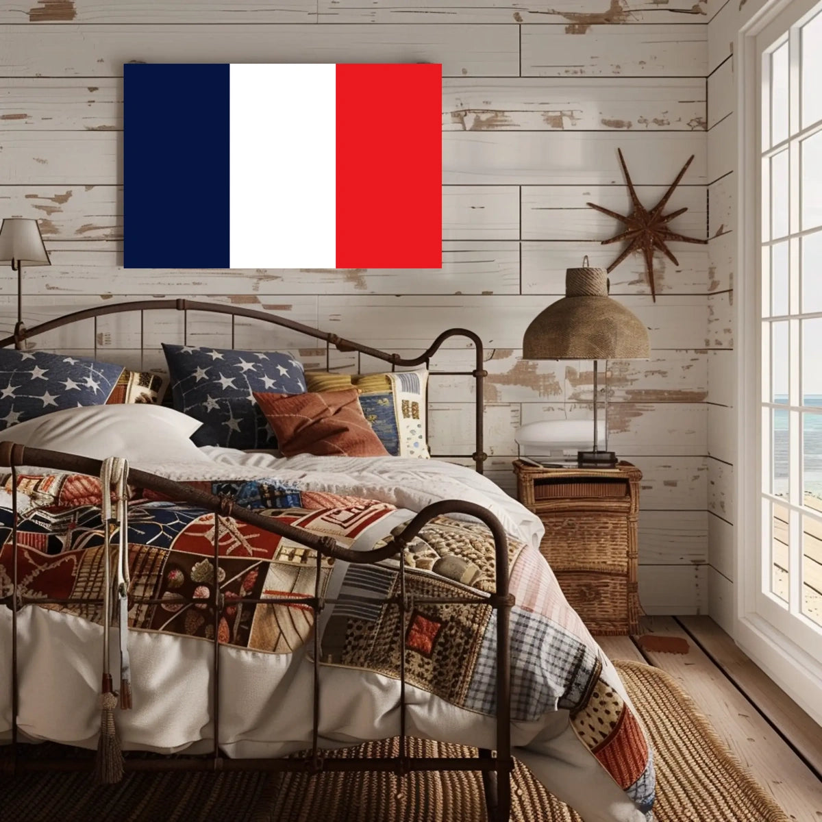 Saint Barthélemy Flag Poster