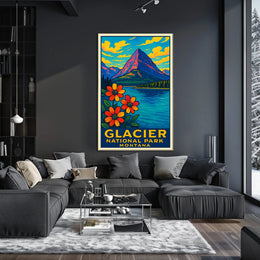 Glacier National Park Poster