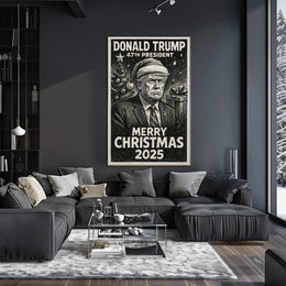 Donald Trump 47th President Poster