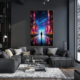 Neon City Dreams Poster