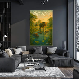 Okavango Opulence Poster