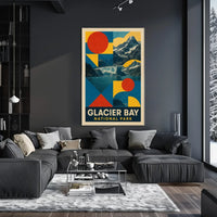 Glacier Bay National Park Scenic Print National Park Poster
