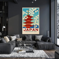 Japan Japanese Government Railways Poster PosterGoat
