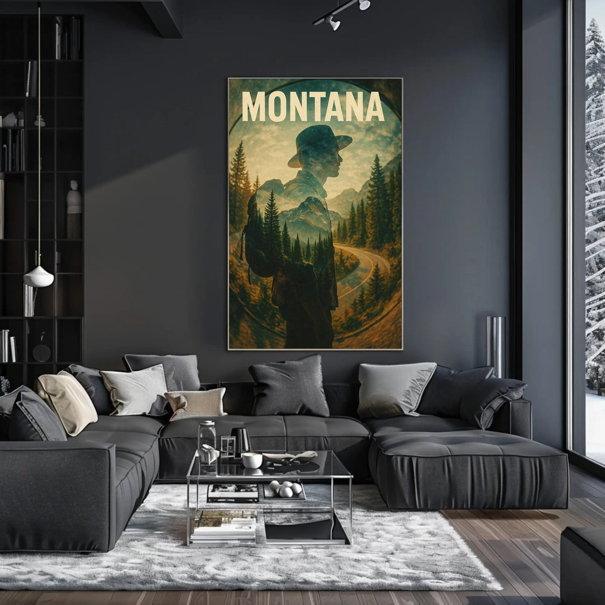 Montana Adventure Poster