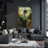 Montana Adventure Poster