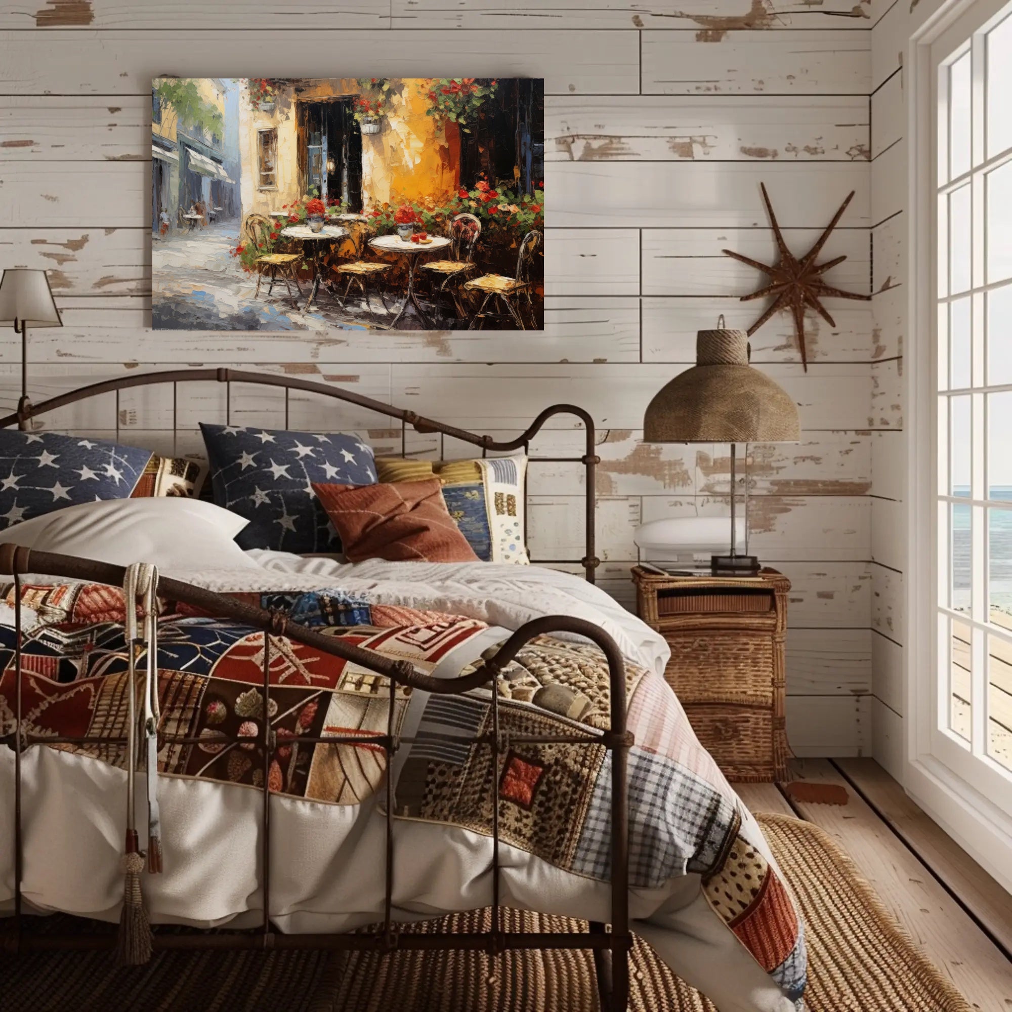 Charming Café Retreat Poster