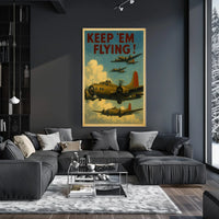 Keep Em Flying Poster