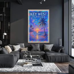 Key West, Florida Sunset Poster