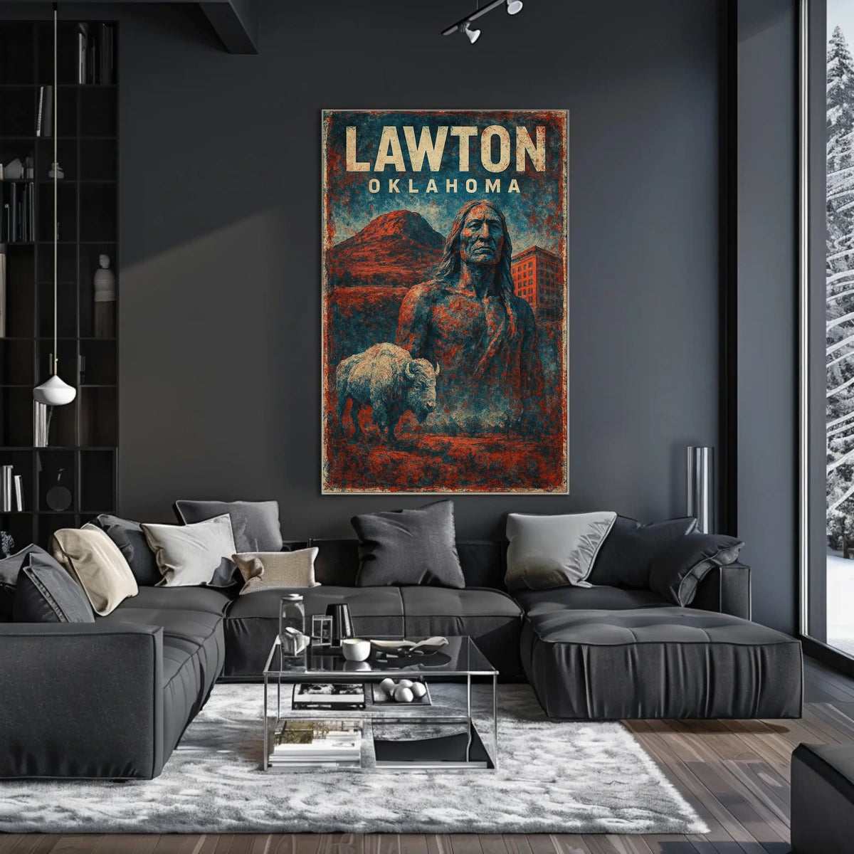 Lawton, Oklahoma Poster