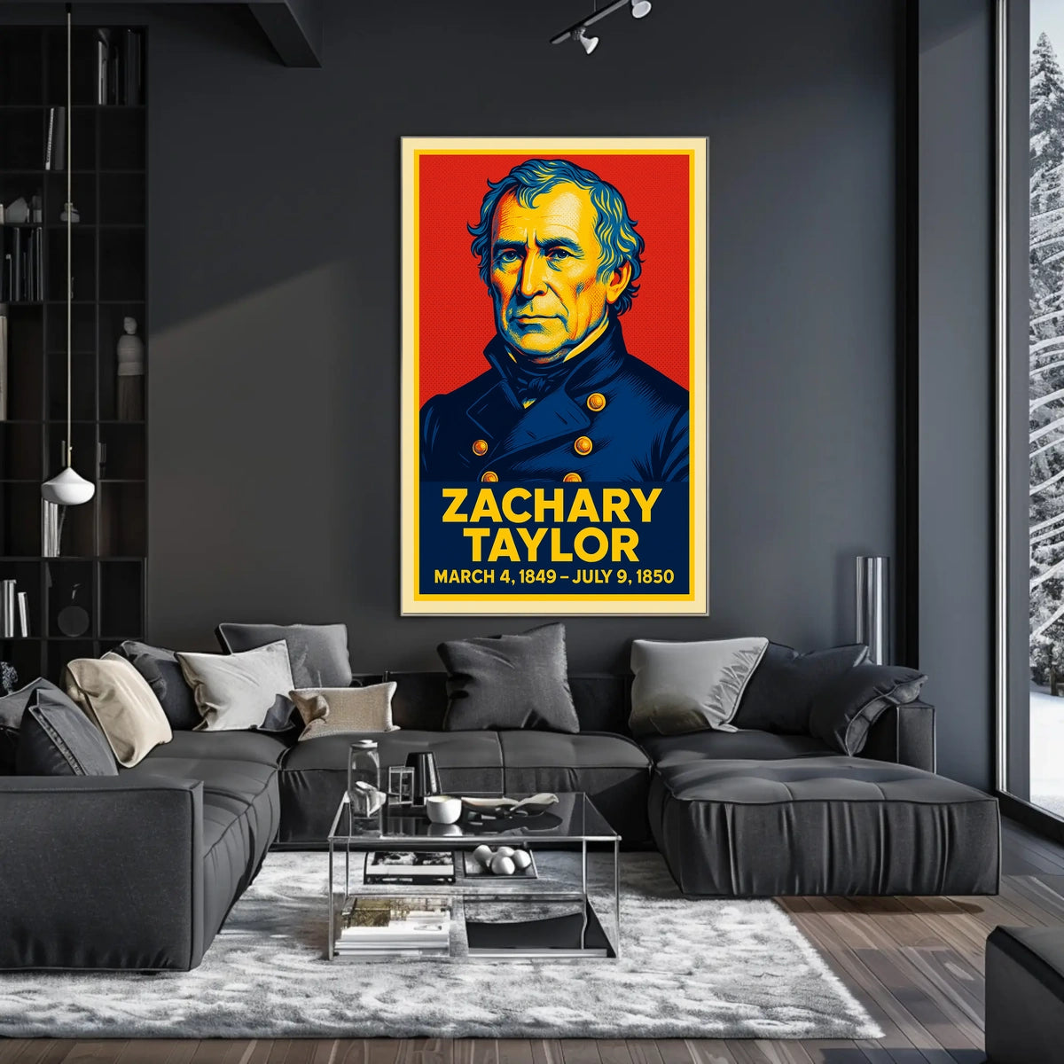 Zachary Taylor 12Th President Poster