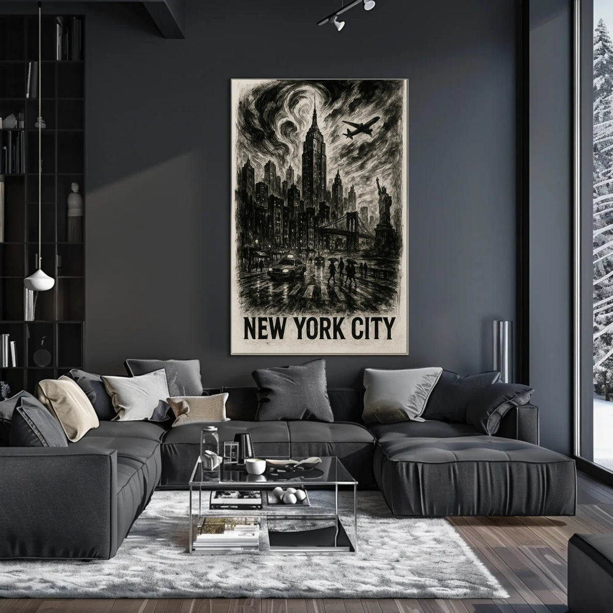 New York City Skyline Poster