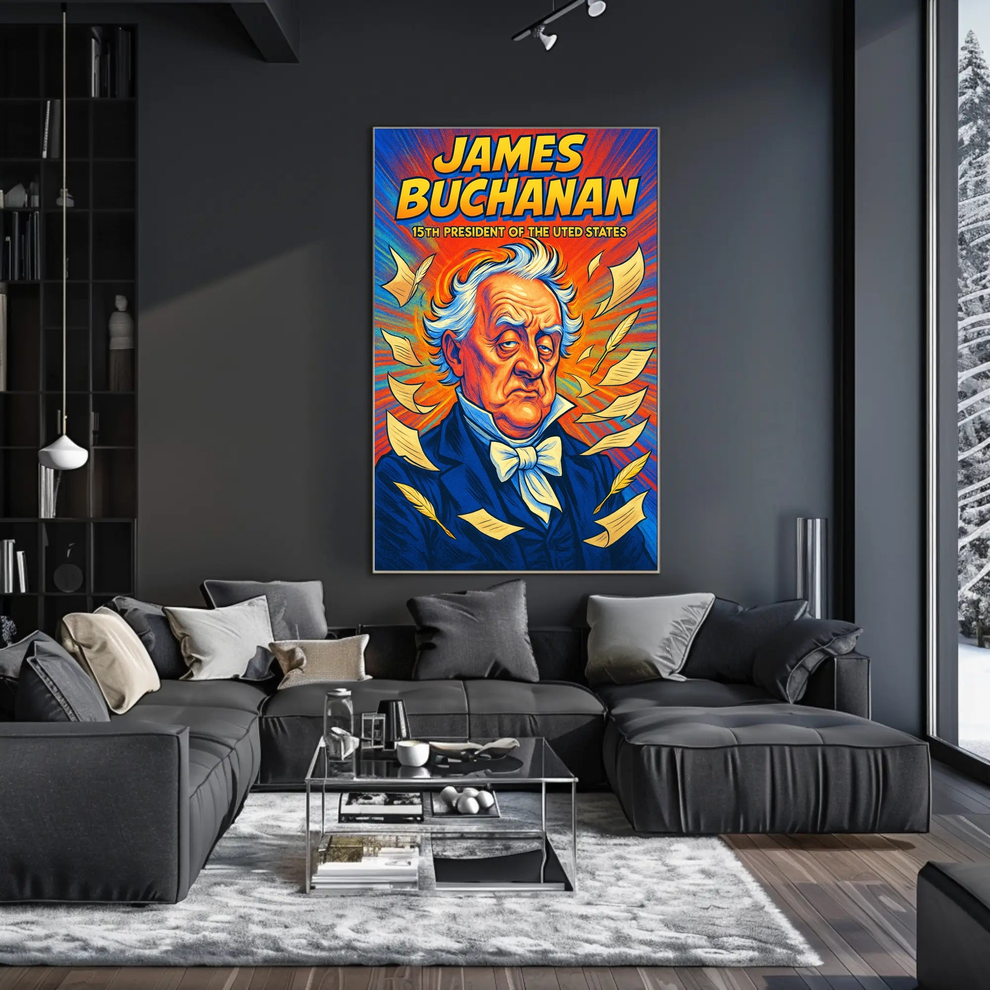 James Buchanan 15th President Poster PosterGoat