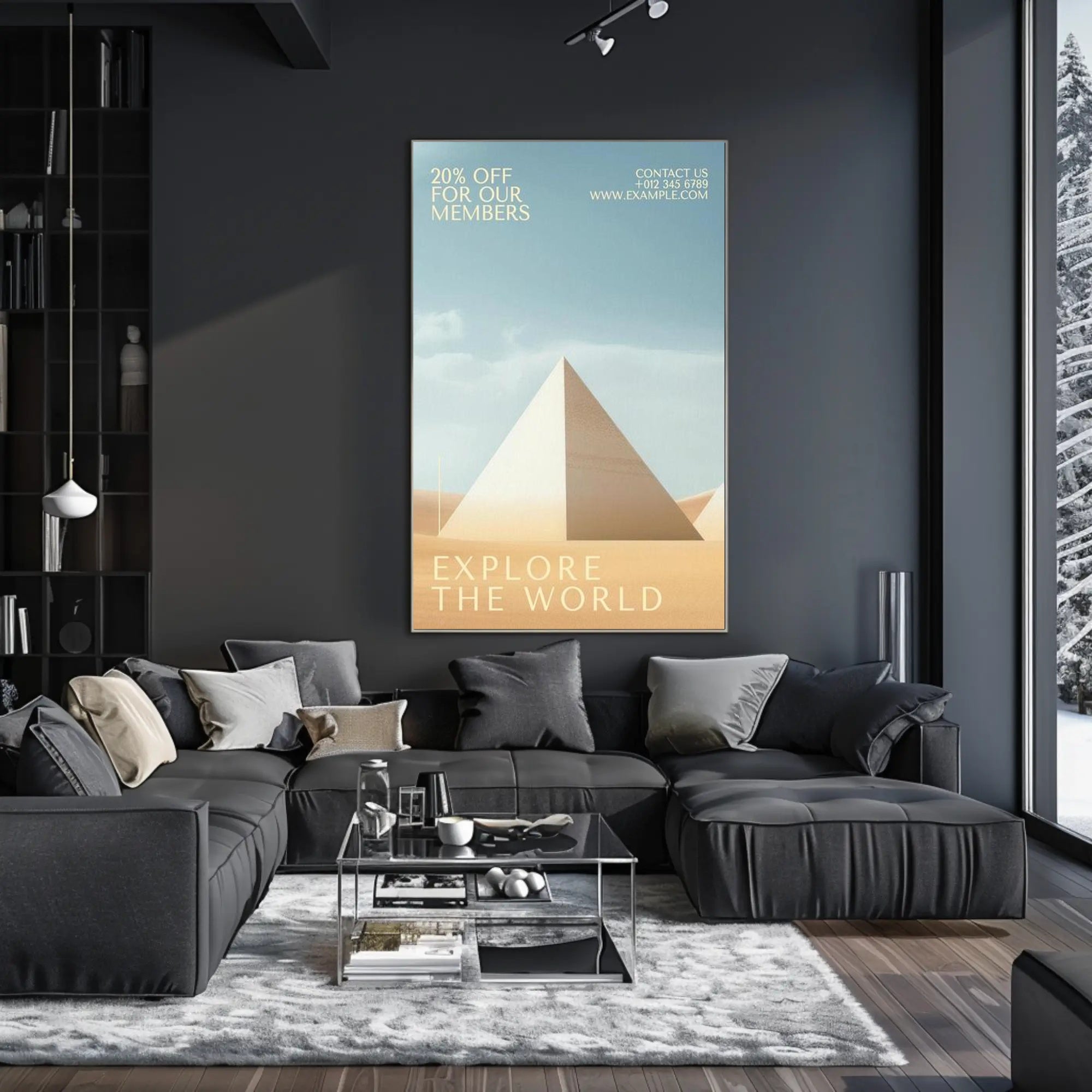 Explore the World Poster PosterGoat