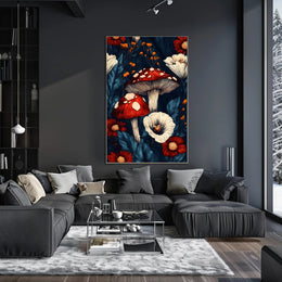 Enchanted Forest Flora Wall Art Print