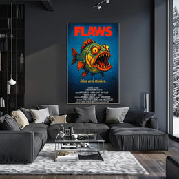 Flaws A Parody Deep Dive Poster PosterGoat
