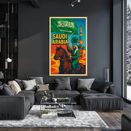 Saudi Arabia Heritage Poster