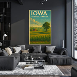 Iowa EarthS Oldest Landform Poster