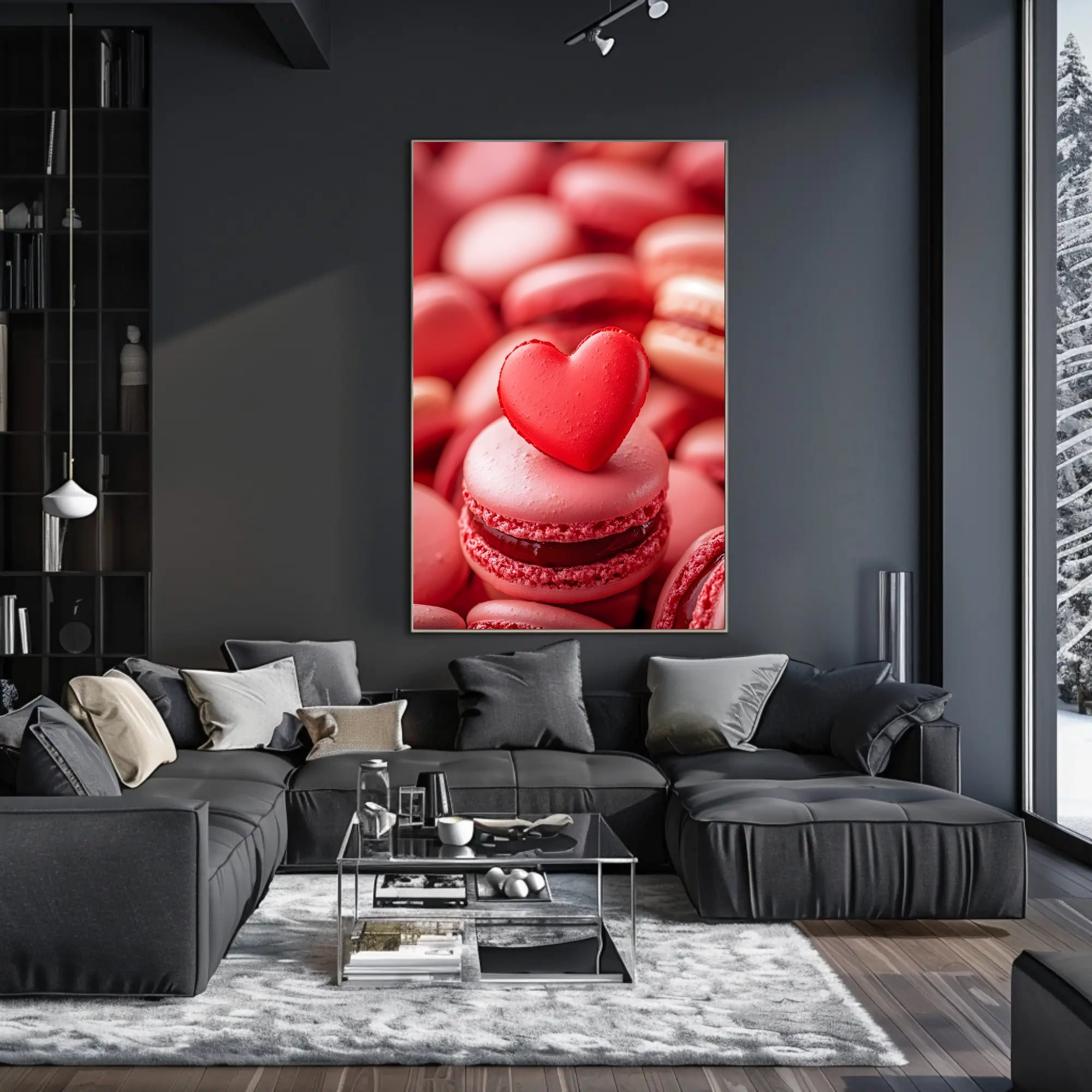 Sweet Heart Delight Scenic Poster Wall Art Print