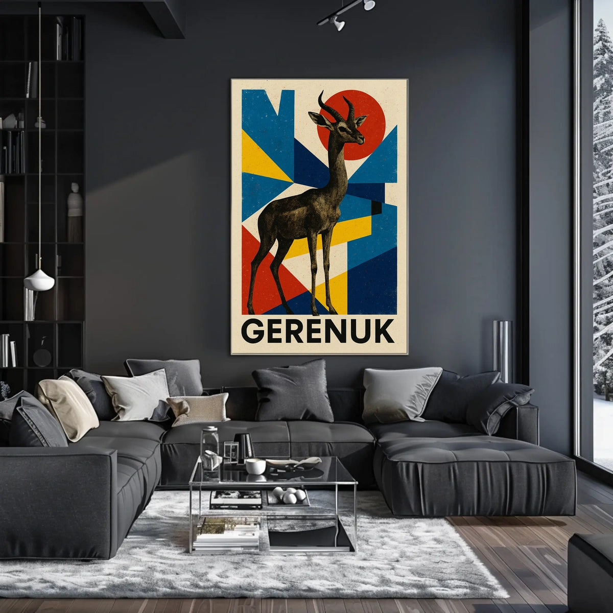 Gerenuk Art Poster