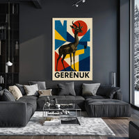 Gerenuk Art Poster